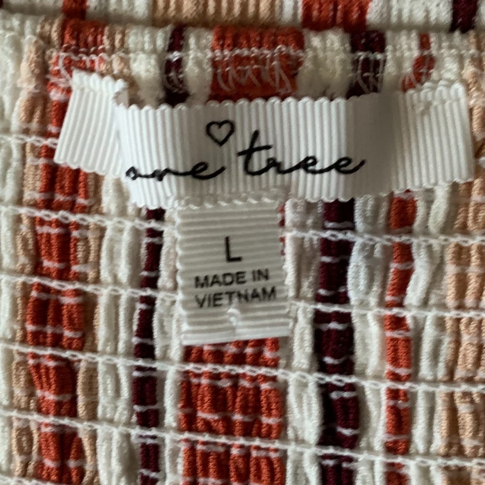 NWOT. striped boho dress - Picture 4 of 6